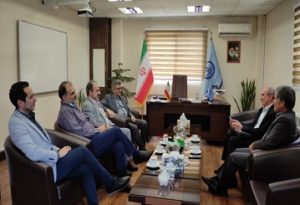 دیدارعضو هیئت برد ارتوداتیکس وزارت بهداشت با رئیس دانشگاه علوم پزشکی گیلان