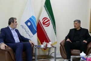 دیدار نماینده شهرستان رودبار با مدیر عامل شرکت آب منطقه ای گیلان