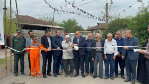 همزمان با چهارمین روز از هفته دولت: حضور سرپرست فرمانداری رشت در مراسم بهره برداری از پروژه های بخش خشکبیجار