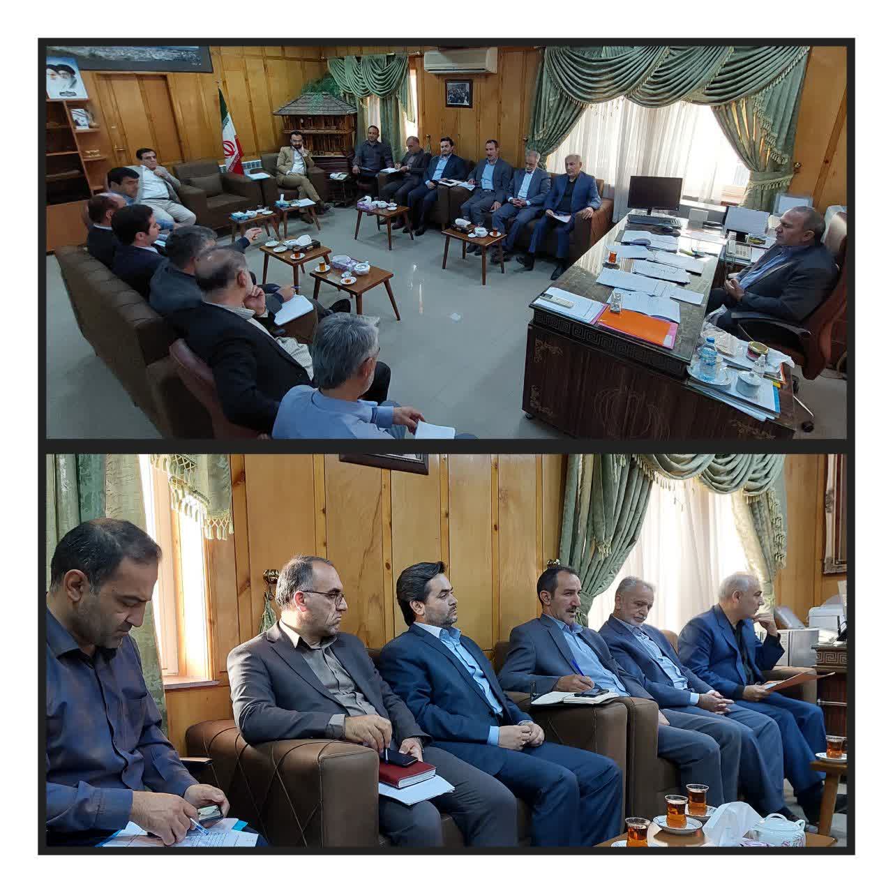 جلسه مشترک ستاد تنظیم بازار و کارگروه آردو نان تالش برگزار شد