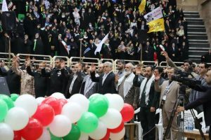 با حضور استاندار گیلان، سرپرست فرمانداری رشت و معاون هماهنگ کننده سپاه پاسداران: رزمایش اقتدار ۶ هزار نفره بسیجیان در رشت برگزار شد