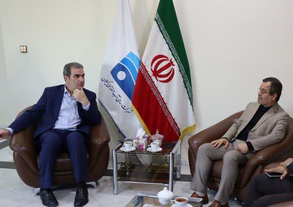 دیدار نماینده مردم رشت و خمام در مجلس شورای اسلامی با مدیرعامل آب منطقه ای گیلان