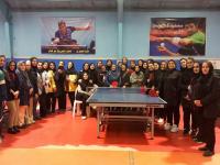 آموزش و پرورش گیلان قهرمان رقابتهای تنیس روی میزبانوان کارکنان دستگاههای اجرایی گیلان شد