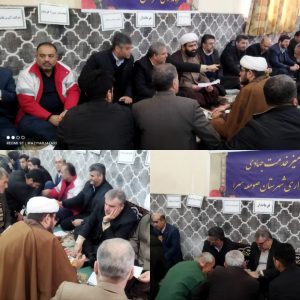 برگزاری میزخدمت جهادی فرماندار شهرستان صومعه سرا