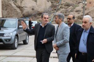 بازدید بازرس کل محترم بازرسی استان گیلان از سد سفیدرود