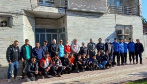 🇮🇷حضور حماسی جامعه ورزش و جوانان شهرستان رودسر در پای صندوق های رأی🇮🇷