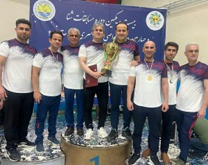 ششمین قهرمانی تیم شنای صنعت آب و برق گیلان در مسابقات وزارت نیرو