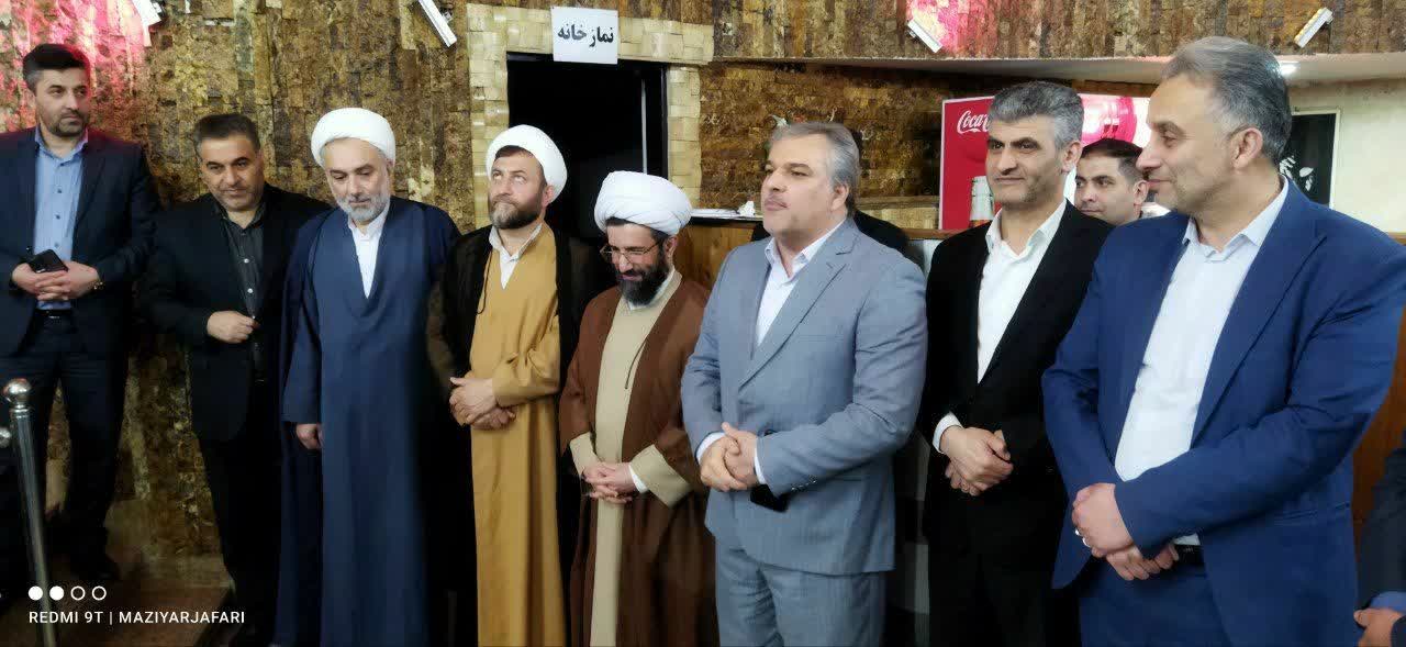 حضور اسفندیار جوشن در ضیافت افطاری خانواده کمیته امداد امام(ه) شهرستان صومعه‌سرا