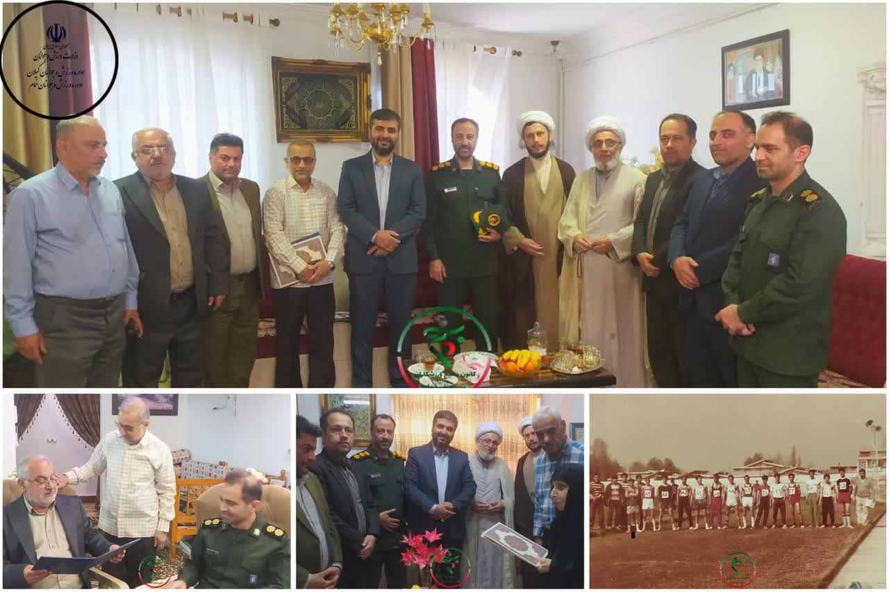 به مناسبت گرامیداشت هفته فرهنگ پهلوانی و جوانمردی صورت گرفت:  تجلیل از خاننواده شهدای ورزشکار