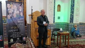 مراسم یادبود شهید رئیسی با حضور بازاریان رشت