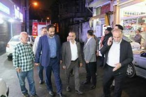 رفع آب گرفتگی معابر شهری در باران کم سابقه رشت