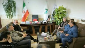 دیدار مدیر مخابرات منطقه گیلان با شهردار و شورای شهر چابکسر