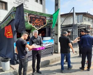 فرمانده پایگاه بسیج شهید فیاض بخش اداره کل تامین اجتماعی استان گیلان :  توفیق خدمت به عاشقان اباعبدالله در موکب های اربعین را نعمتی الهی می دانیم