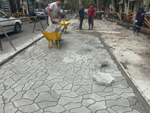 اقدامات عمرانی شهرداری لاهیجان در جهت رفاه شهروندان
