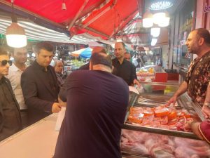 بازدید تیم ویژه بازرسی ستاد تنظیم بازار شهرستان رشت از واحدهای خبازی و بازار رشت