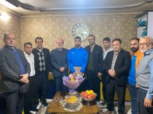 تجلیل از قهرمان مسابقات کشتی المپیک دانش آموزی ۲۰۲۴ بحرین