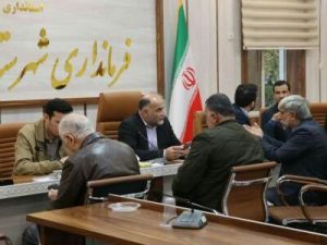 برگزاری ملاقات مردمی فرماندار رشت