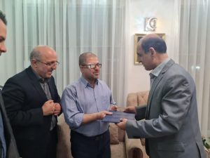 دیدار استاندار و مدیرکل بنیاد استان با دو جانباز سرافراز گیلانی در رشت