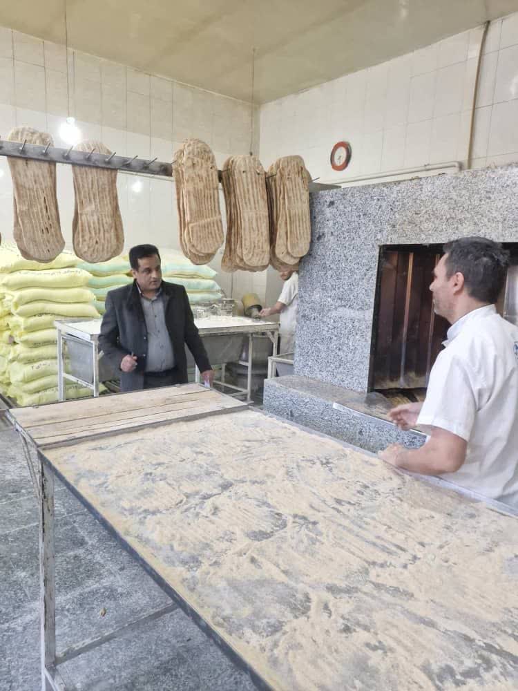 با درخواست مردمی و به دستور فرماندار رشت انجام شد:     نانوایی های سطح شهر  مورد بازدید و بررسی قرار گرفتند