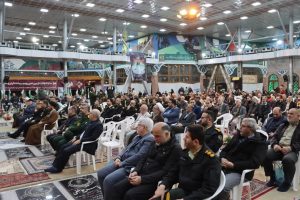 مراسم باشکوه سالروز شهادت سردار سلیمانی در گلزار شهدای رشت برگزار شد