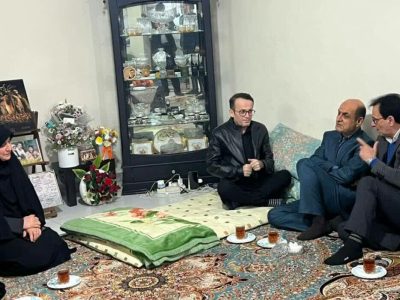 عیادت استاندار از خبرنگار باسابقه و پرتلاش گیلانی