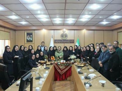 برگزاری مراسم تجلیل از کارمند اداره بازنشستگی دانشگاه علوم پزشکی گیلان