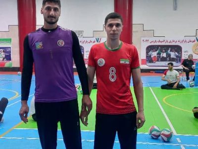 بازیکنان والیبال نشسته گیلان در اردوی تیم ملی جوانان