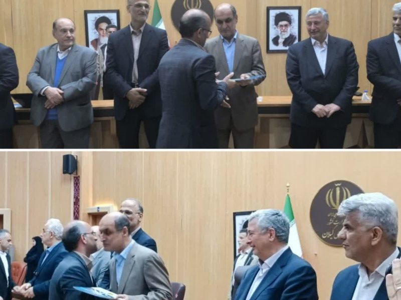 قدردانی استاندار گیلان از مدیرکل راهداری و حمل‌ و نقل جاده‌ای استان