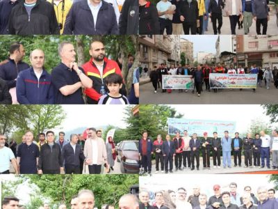 برگزاری پیاده‌روی خانوادگی در تالش