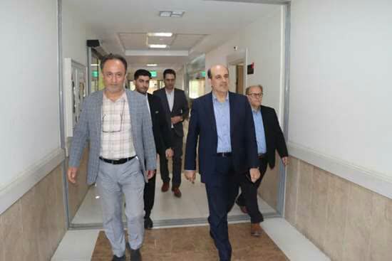 فرماندار لاهیجان در بازدید از بیمارستان میلاد:  پیگیر حل مشکلات مراکز درمانی شهرستان هستیم