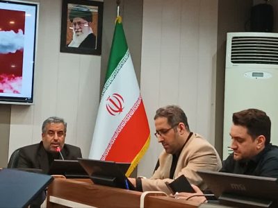 برگزاری مراسم یادبود شهدای اقتدار و رسانه در رشت