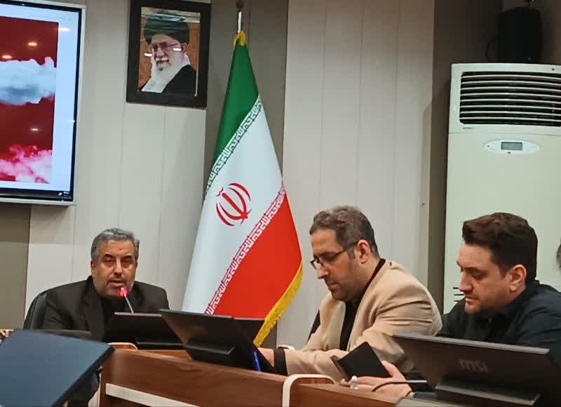 برگزاری مراسم یادبود شهدای اقتدار و رسانه در رشت