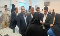 بازدید رئیس دانشگاه علوم پزشکی گیلان و مسئولان از بخش دیالیز و اقدامات بهداشتی آستارا