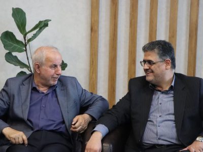 دیدار جبار کوچکی‌نژاد، نماینده مردم شهرستان‌های رشت و خمام در مجلس شورای اسلامی با مدیرکل بنیاد مسکن انقلاب اسلامی استان گیلان