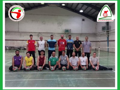 اردوی انتخابی تیم منتخب استان گیلان برای شرکت در مسابقات والیبال نشسته قهرمانی کشور