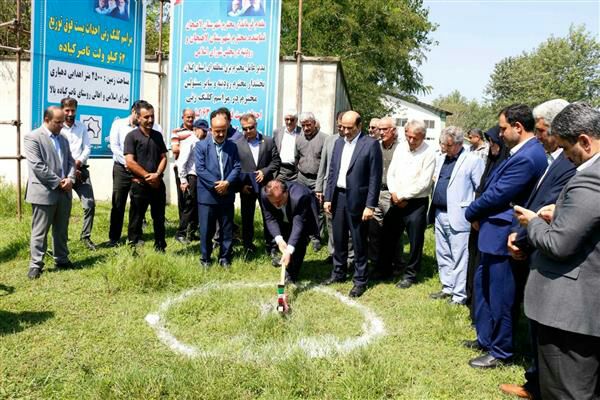 در هفته دولت محقق شد: کلنگ زنی و آغاز عملیات اجرایی پست63/20 کیلوولت ناصر کیاده و خط دو مداره ۶۳ کیلوولت
