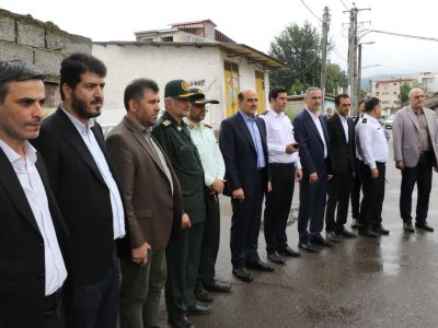 برگزاری مراسم روز آتش نشان در لاهیجان