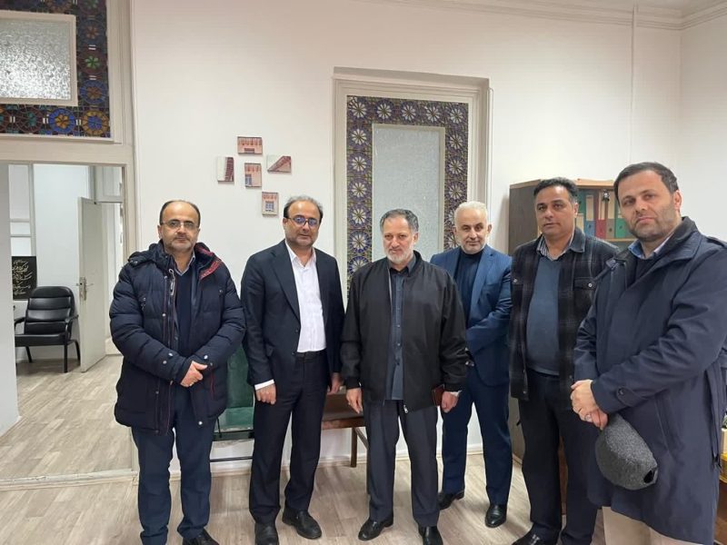 بازدید رییس کل بازرسی  و مدیرکل میراث فرهنگی استان گیلان از خانه تاریخی قدیری رشت