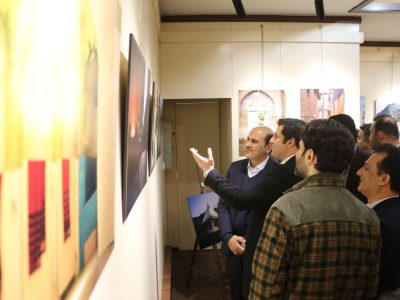 افتتاح نمایشگاه دومین جشنواره ملی عکس لاهیجان