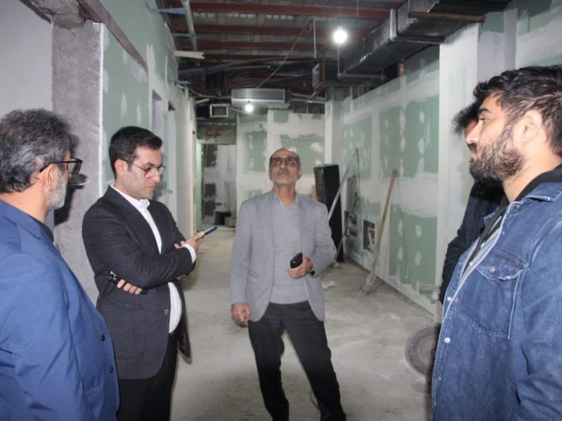 بازدید میدانی معاون توسعه دانشگاه از پروژه‌های پت‌اسکن و بونکر رادیوتراپی مرکز آموزشی و درمانی رازی
