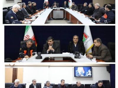 برگزاری نشست راهداری زمستانی در سازمان راهداری و حملونقل جادهای