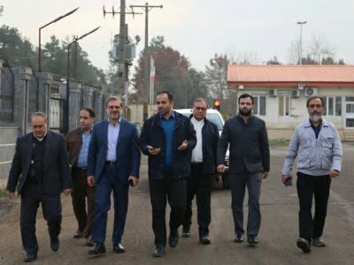 بازدید دادستان مرکز استان و شهردار رشت از کارخانه کود آلی گیلان