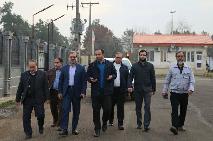 بازدید دادستان مرکز استان و شهردار رشت از کارخانه کود آلی گیلان