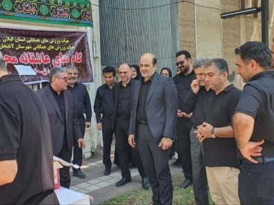 آیین باشکوه عزاداری «امام شهید» در لاهیجان برگزار شد