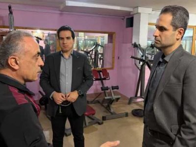 بازدید مدیرکل راه و شهرسازی گیلان از مجموعه آموزشی و ورزشی اداره‌کل با تأکید بر ارتقای نشاط سازمانی